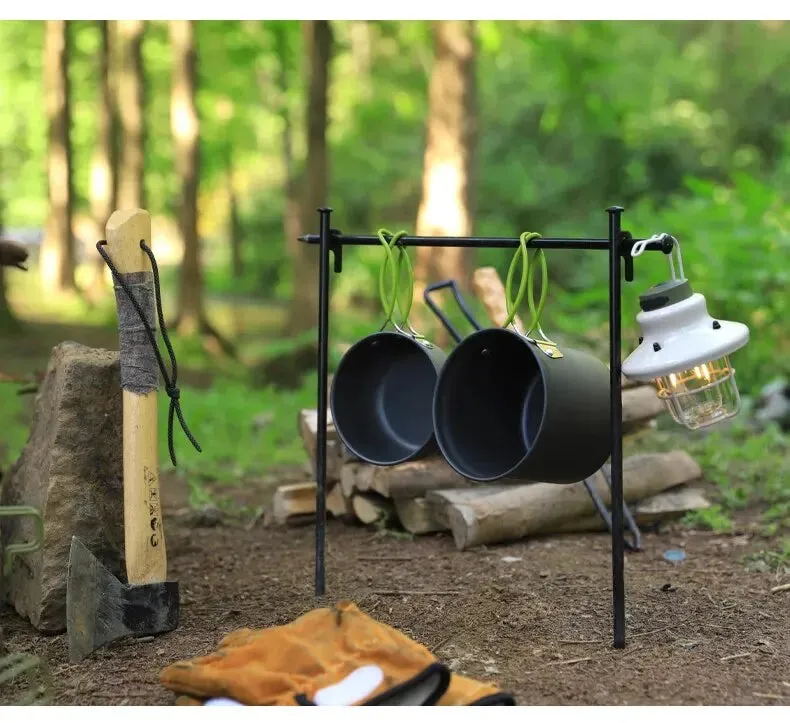 Ultralight Camping Cooking Utensils Outdoor Tableware Pot Set Hiking Picnic Travel Tourist Dishes Supplies Equipment
