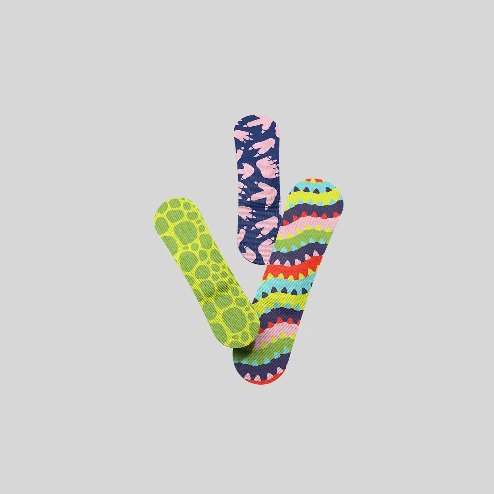 Welly Assorted Flex Fabric Bandages, Dinosaur Bravery Badges for Kids, 48 Count